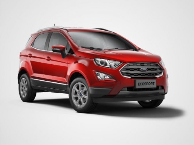 Ford EcoSport, 1.0 EcoBoost, barva červená