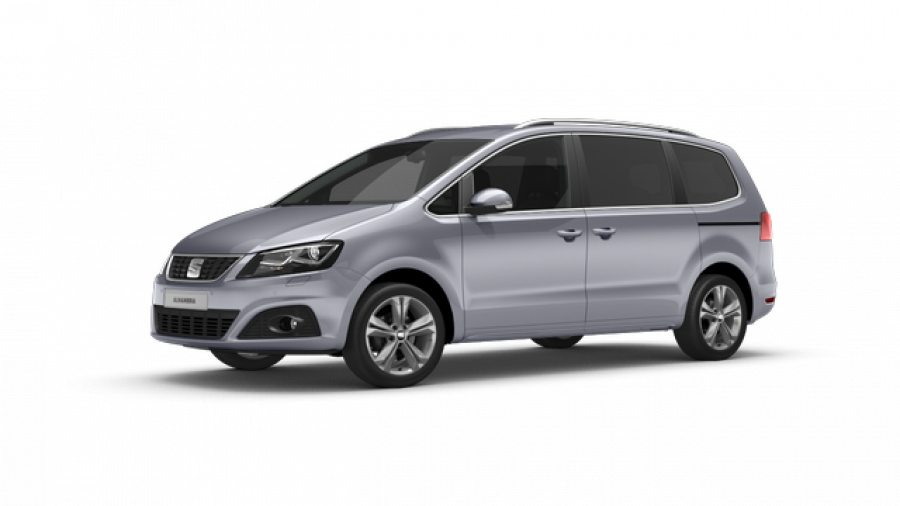 Seat Alhambra, Xcellence 2.0 TDI 150k DSG, barva stříbrná
