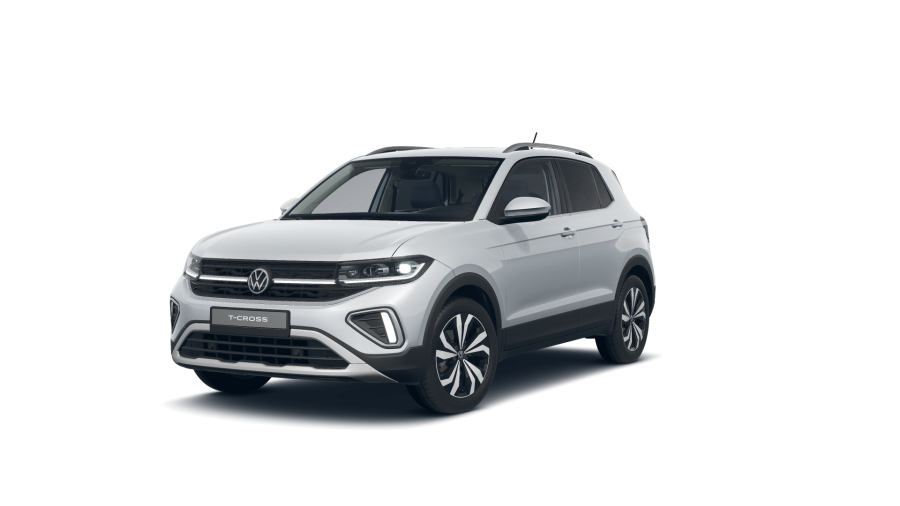 Volkswagen T-Cross, T-Cross Style 1.5 TSI 110 kW 7DSG, barva stříbrná
