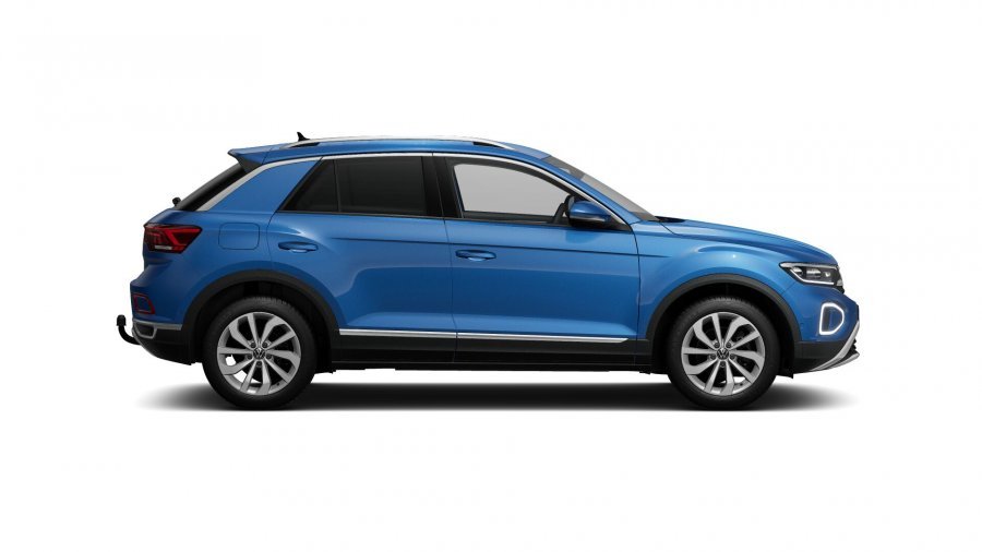 Volkswagen T-Roc, T-Roc Style 1,5 TSI 110 kW 6G, barva modrá