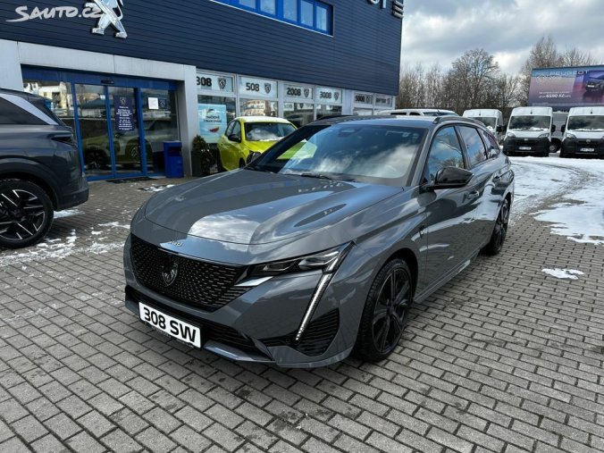 Peugeot 308, Peugeot 308 SW GT Hybrid 136 e-DCS6, barva šedá