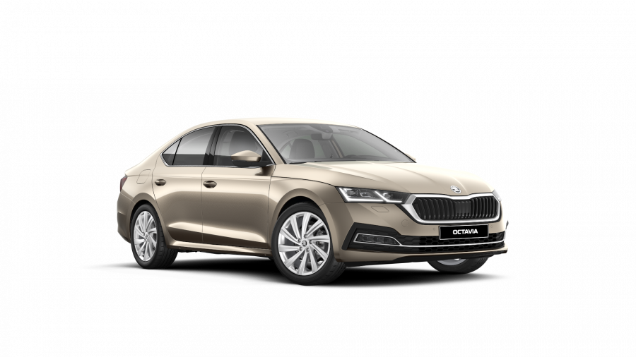 Škoda Octavia, 2,0 TDI 110 kW 7-stup. automat., barva béžová