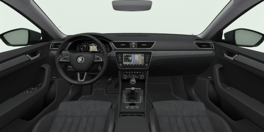 Škoda Superb, 2,0 TDI 110 kW 6-stup. mech., barva šedá
