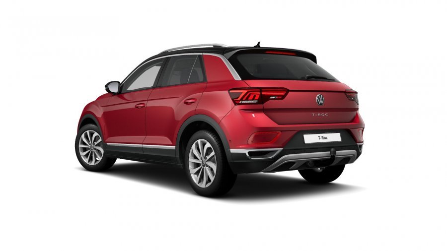 Volkswagen T-Roc, T-Roc Style 1,5 TSI 110 kW 7DSG, barva červená