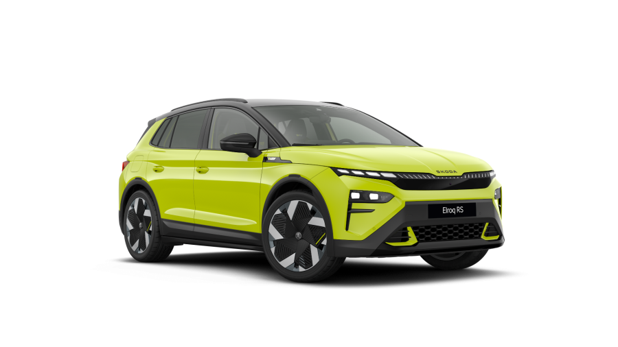 Škoda Elroq, 84 kWh 250 kW 1° převodovka 4x4, barva zelená