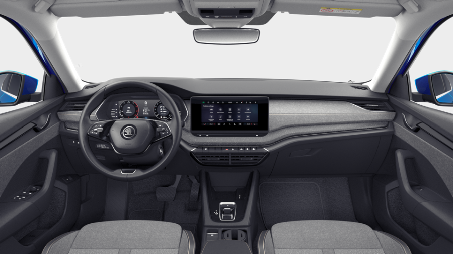 Škoda Octavia, 2,0 TDI 110 kW 7° automatická DSG, barva modrá