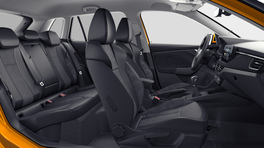 Škoda Kamiq, 1,0 TSI 85 kW 7° automatická DSG, barva oranžová