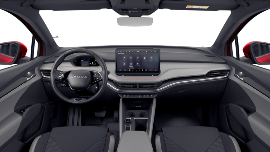 Škoda Elroq, 63 kWh 1° převodovka, barva červená