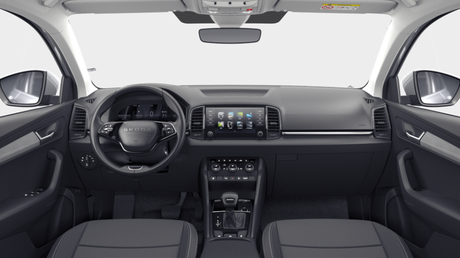 Škoda Karoq, 1,5 TSI 110 kW 7° automatická DSG, barva stříbrná