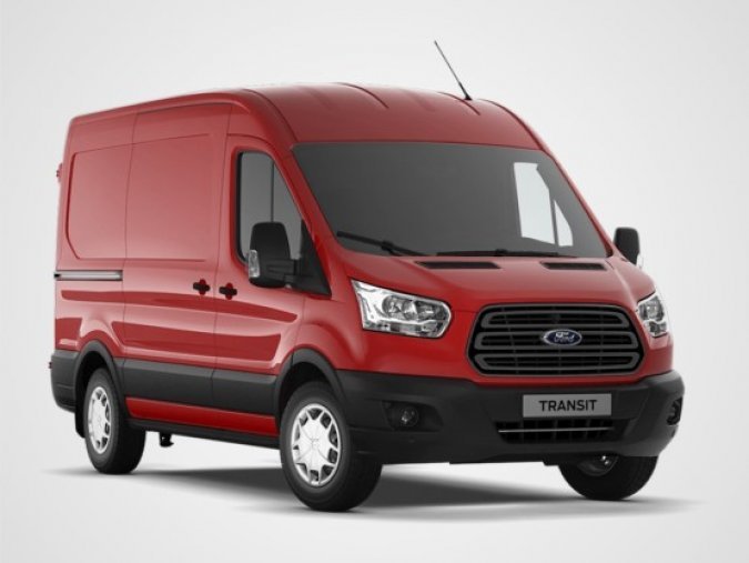 Ford Transit, 2.0 EcoBlue, barva červená