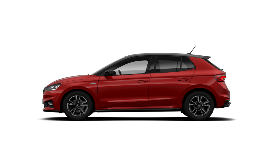 Škoda Fabia, 1,0 TSI 85 kW 7-stup. automat., barva červená
