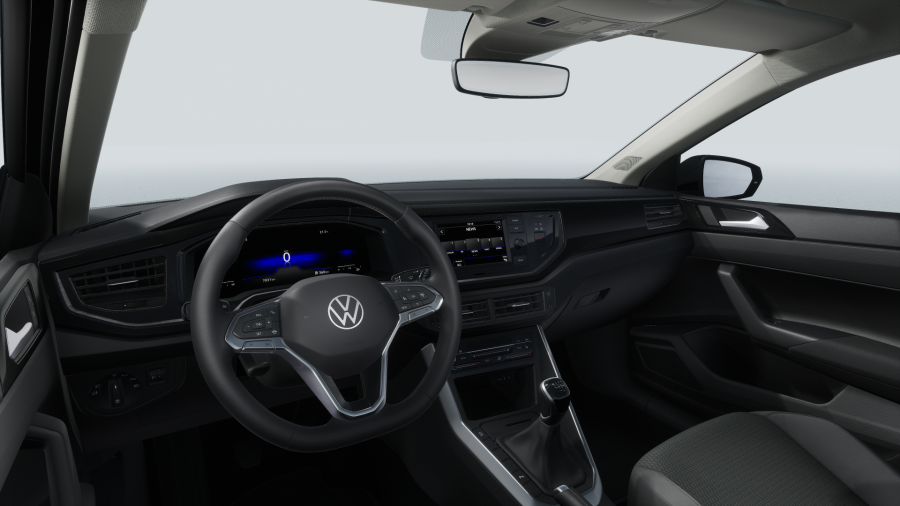 Volkswagen Polo, Polo Life 1,0 TSI 5G, barva černá