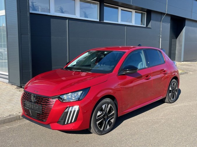Peugeot 208, Peugeot 208 ALLURE Turbo 100  MAN6, barva červená