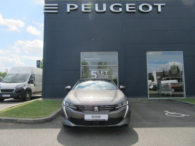 Peugeot 508, ALLURE PACK 1.6 PureTech 180k, barva šedá