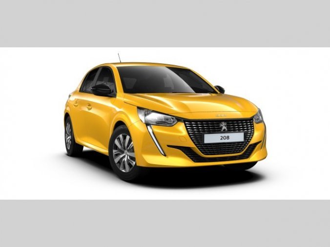 Peugeot 208, ACTIVE PACK 1.2 PT 100k MAN6, barva žlutá