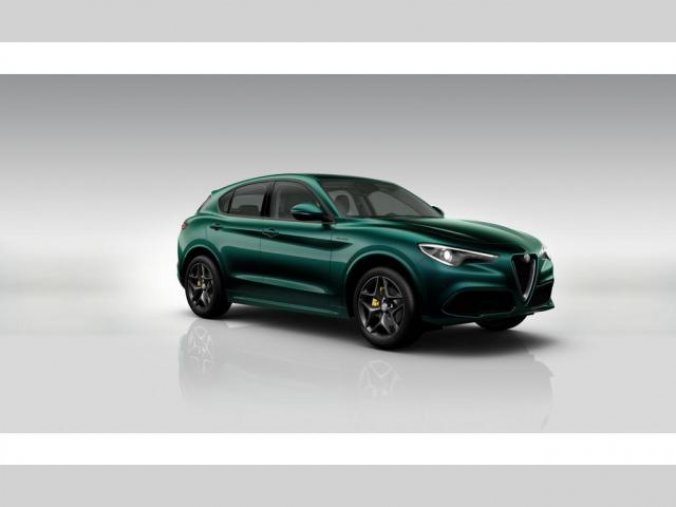 Alfa Romeo Stelvio, Veloce 4x4 2,0 280PS,nový mod., barva zelená