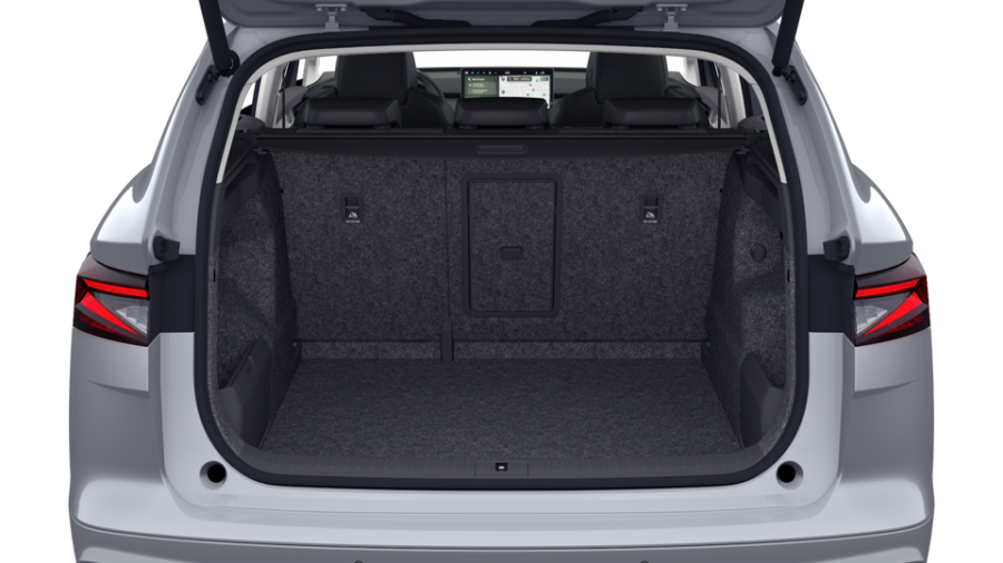 Škoda Enyaq iV, 82 kWh 1° automatická, barva stříbrná