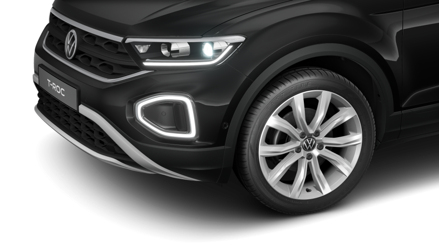 Volkswagen T-Roc, T-Roc Love 1,5 TSI 110 kW 7DSG, barva černá