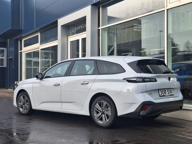 Peugeot 308, Peugeot 308 SW STYLE  Hybrid 145 e-DCS6, barva bílá