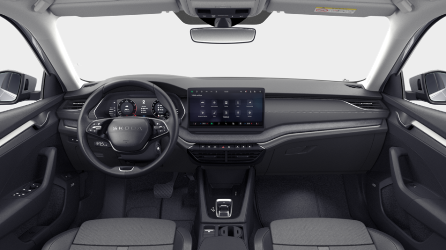 Škoda Octavia, 1,5 TSI m-HEV 110 kW 7° automatická DSG, barva stříbrná