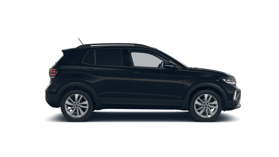 Volkswagen T-Cross, T-Cross People 1.0 TSI 70 kW 5G, barva černá