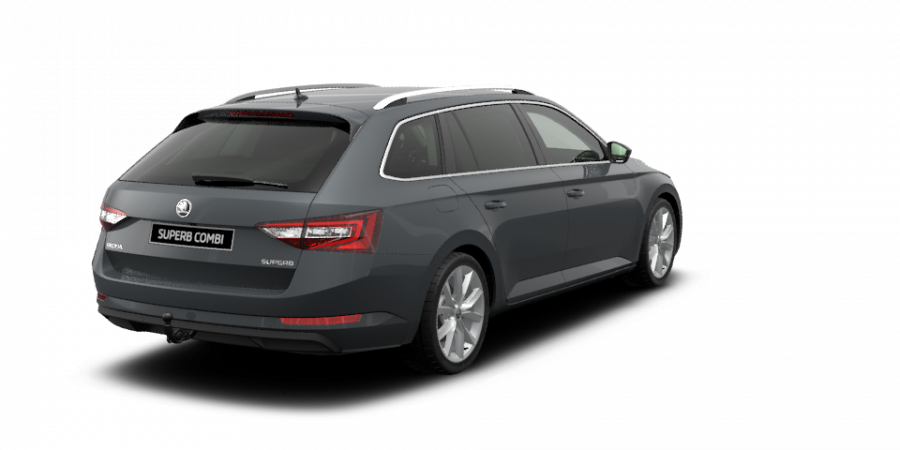 Škoda Superb, 2,0 TDI 140 kW 7-stup. automat., barva šedá
