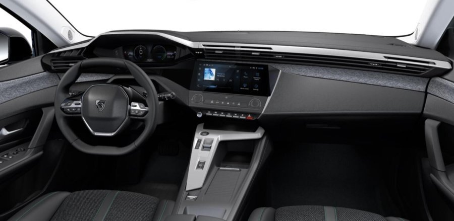Peugeot 408, Peugeot 408 ALLURE Hybrid 145 e-DCS6, barva bílá
