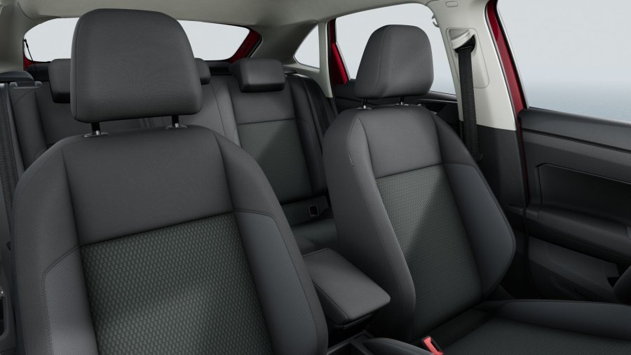 Volkswagen Taigo, Taigo People 1,0 TSI 85 kW 7DSG, barva červená