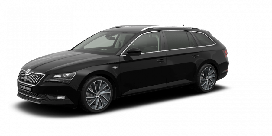 Škoda Superb, 2,0 TDI 140 kW 7-stup. automat. 4x4, barva černá