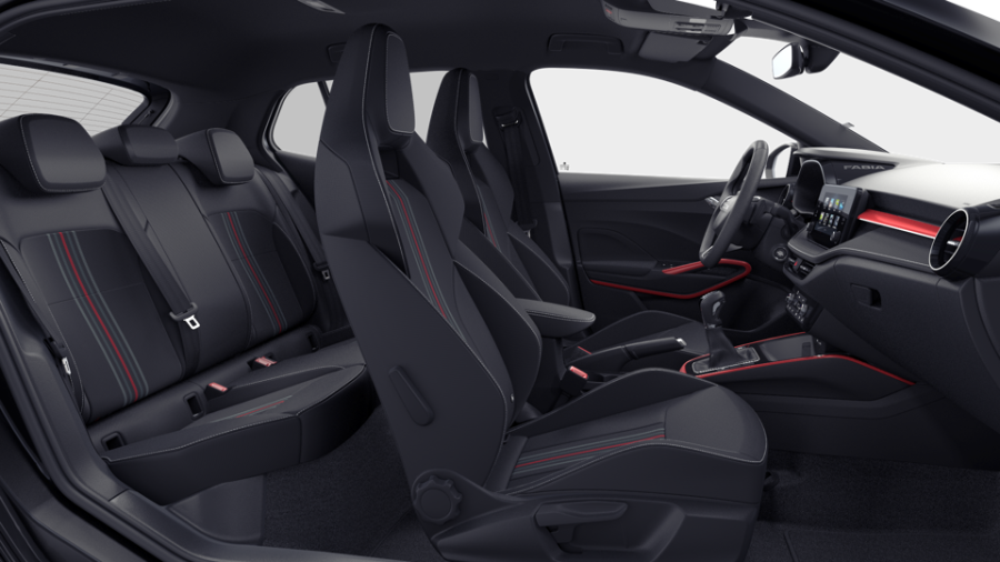 Škoda Fabia, 1,5 TSI 110 kW 7° automatická DSG, barva černá