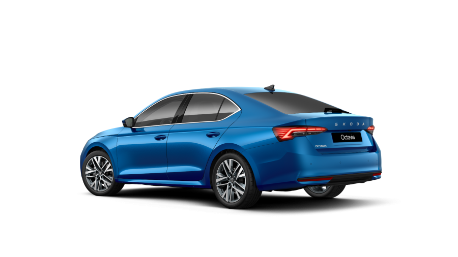 Škoda Octavia, 2,0 TDI 110 kW 7° automatická DSG, barva modrá