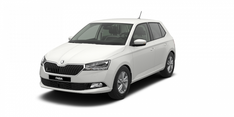 Škoda Fabia, 1,0 TSI 70 kW 5-stup. mech., barva bílá