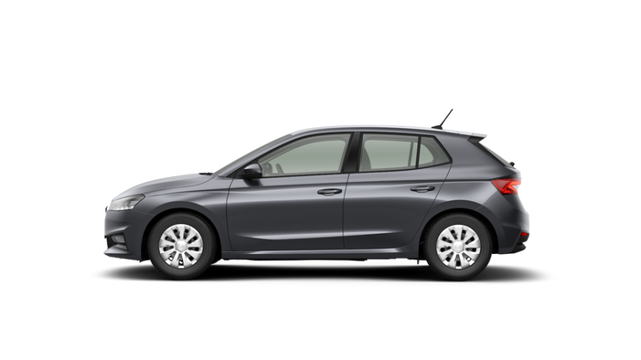 Škoda Fabia, 1,0 MPI 59 kW 5° manuální, barva šedá