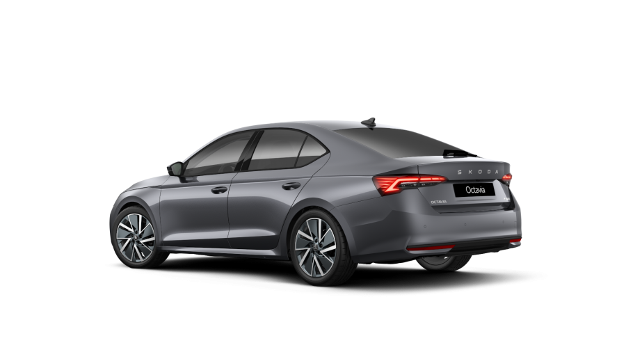 Škoda Octavia, 1,5 TSI m-HEV 9 kW 7° automatická DSG, barva šedá
