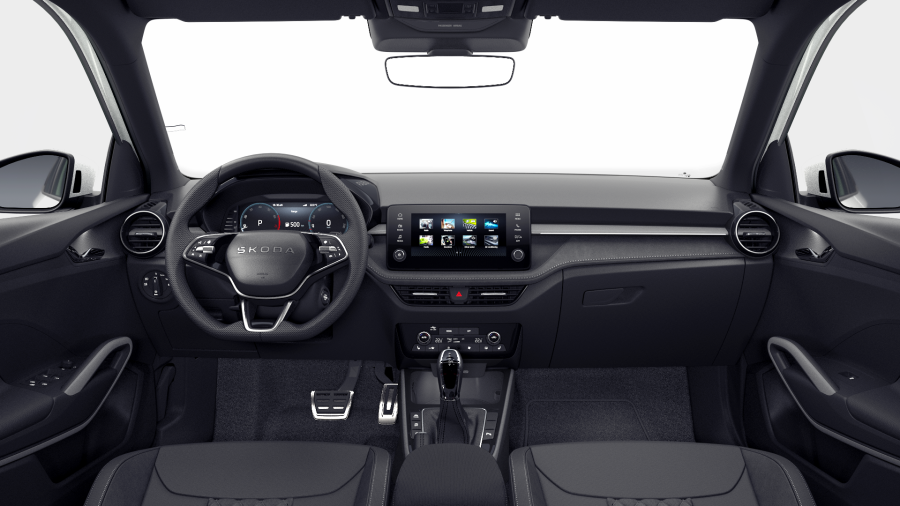 Škoda Fabia, 1,0 TSI 85 kW 7° automatická DSG, barva bílá