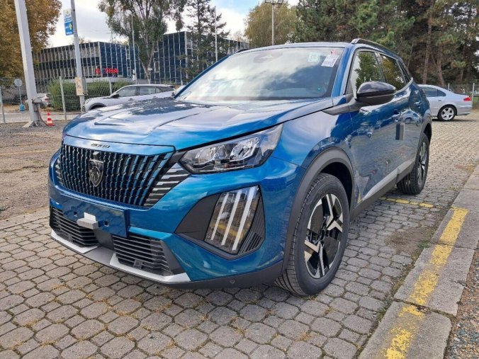 Peugeot 2008, Peugeot 2008 Allure Turbo 100 MAN6, barva modrá