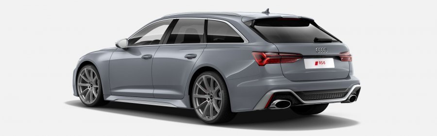 Audi A6, RS6 Avant TFSI 441 kW quattro, barva šedá