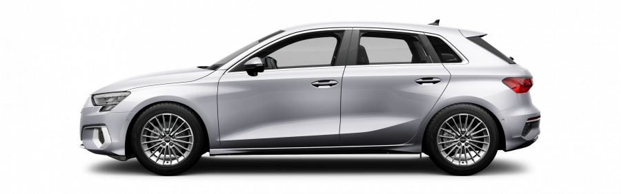 Audi A3, A3 Spb Advanced 35 TFSI CoD 110kW, barva stříbrná