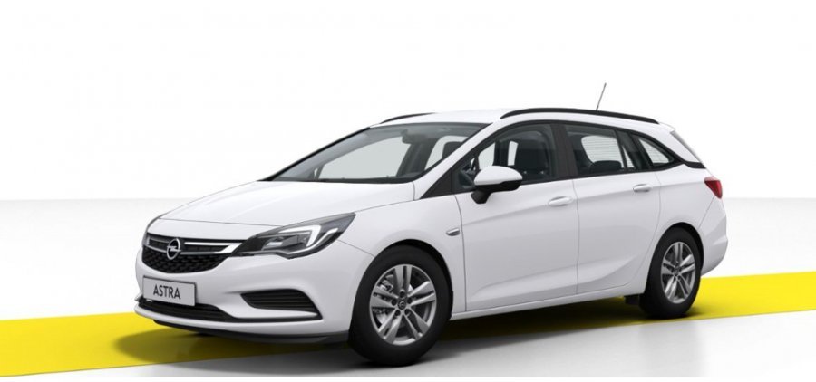 Opel Astra, Smile ST 1.4 Turbo 110Wk AT6, barva bílá