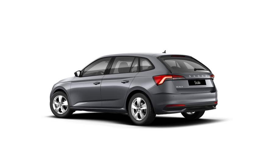 Škoda Scala, 1,0 TSI 85 kW 6° manuální, barva šedá