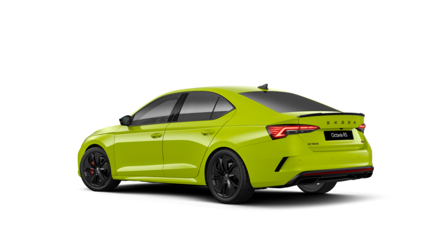 Škoda Octavia, 2,0 TSI 195 kW 7° automatická DSG, barva zelená
