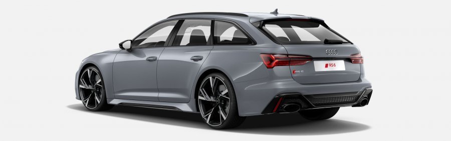 Audi A6, RS6 Avant TFSI 441 kW quattro, barva šedá
