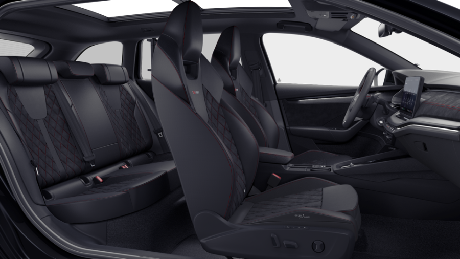 Škoda Octavia, 2,0 TSI 195 kW 7° automatická DSG, barva černá