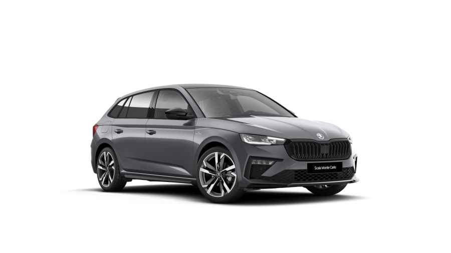 Škoda Scala, 1,5 TSI 110 kW 6° manuální, barva šedá