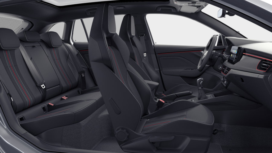 Škoda Scala, 1,0 TSI 85 kW 7° automatická DSG, barva stříbrná