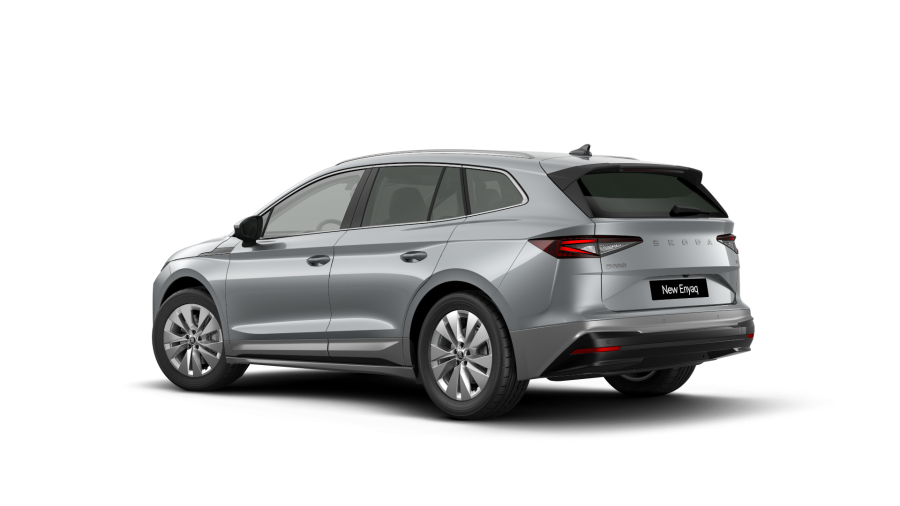 Škoda Enyaq iV, 82 kWh 210 kW 1° automatická, barva stříbrná