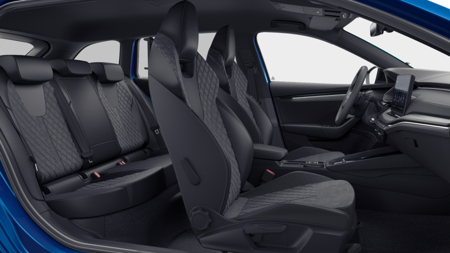 Škoda Octavia, 2,0 TSI 150 kW 7° automatická DSG 4x4, barva modrá