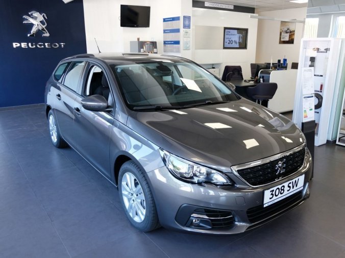 Peugeot 308, SW ACTIVE 1.2 PureTech 110 S&a, barva šedá