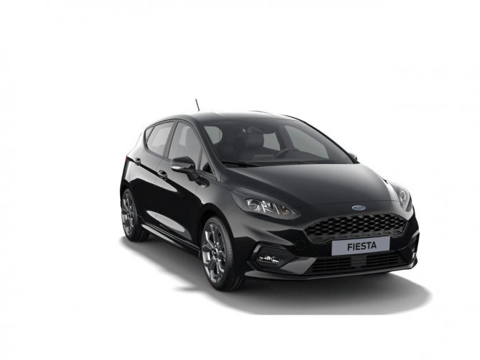 Ford Fiesta, hatchback, ST-Line 5D 1,0 EcoBoost (mHEV) 92 kW / 125 k, barva černá