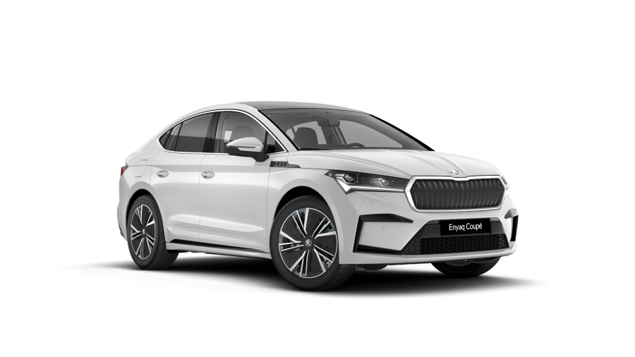 Škoda Enyaq iV, 82 kWh 210,00 kW 1-stup. automat., barva bílá